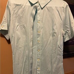 Banana Republic Blue Casual Button Down Shirt